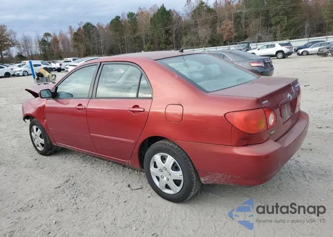 2008 Toyota Corolla Ce z USA, uszkodzony, nr VIN 2T1BR32E58C877819